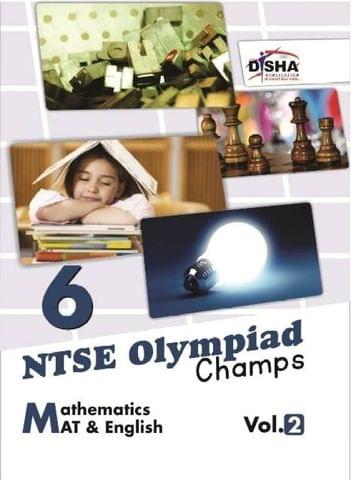 NTSE Olympiad Champs - Mathematics / Mental Ability / English Vol. 2 (Class 6) : BOOK