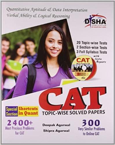 CAT Topic-wise Solved Papers with Test & Assessment CD (English) 8th Edition