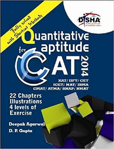 Quantitative Aptitude for CAT 2014 (English) 1st Edition