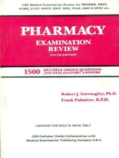 Pharmacy Examination Review, 9E