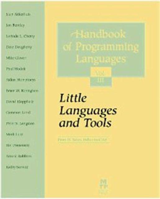 Handbook of Programming Languages: Little Languages and Tools v.3