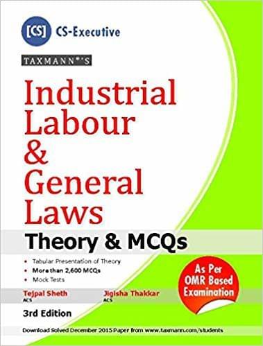 Industrial Labour And General Laws(Theory & Mcqs )