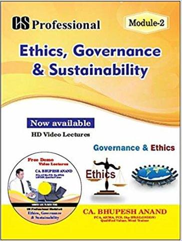 Ethics Governance and Sustainability