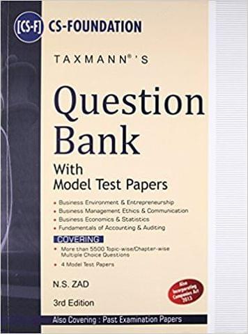 Question Bank With Model Test papers