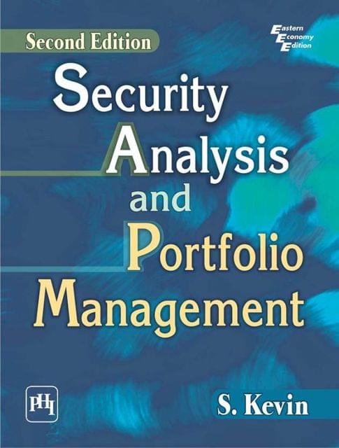 Security Analysis and Portfolio Management 2/e (VTU) PB