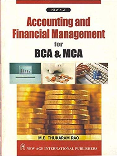Accounting and Financial Management for BCA & MCA