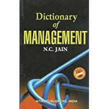 Dictionary  Of Management