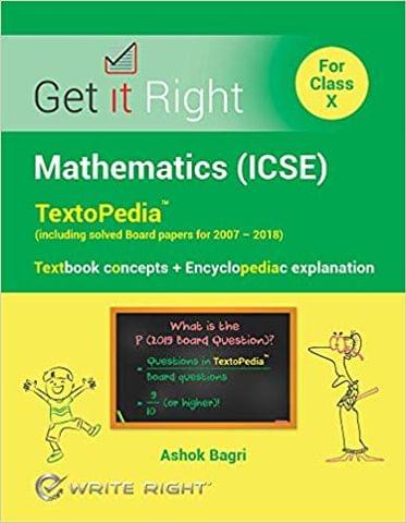 Mathematics (Icse) For Class X -Get It Right