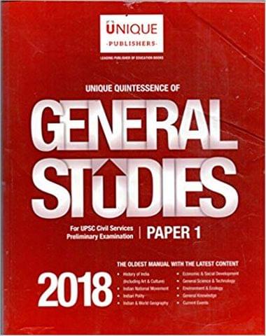 General Studies Paper - 1 /2018
