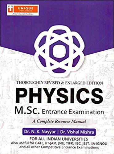 M.Sc. Entrance Exam. For Physics