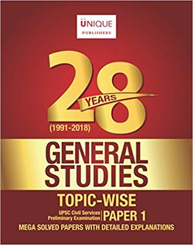 28 Years General Studies Topic Wise  Paper - 1