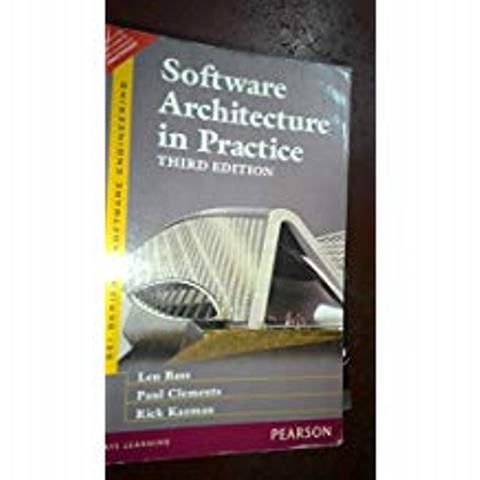 Software Architecture In Practice Ed.3