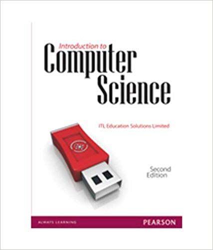Intro To Computer Science Ed-2