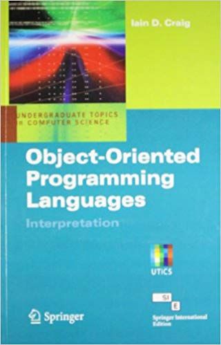 ObjectOriented Programming Languages
