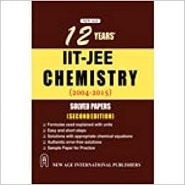 IITJEE Chemistry Solved Papers