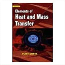 Elements of Heat and Mass Transfer