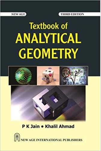Textbook of Analytical Geometry