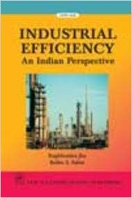 Industrial Efficiency  An Indian Perspective