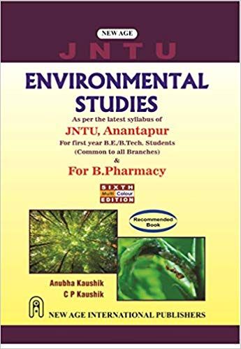 Environmental Science, JNTU Anantpur & for B.Pharmacy JNTU Kakinada