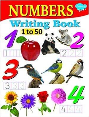 Numbers Writing Book (1 to 50)