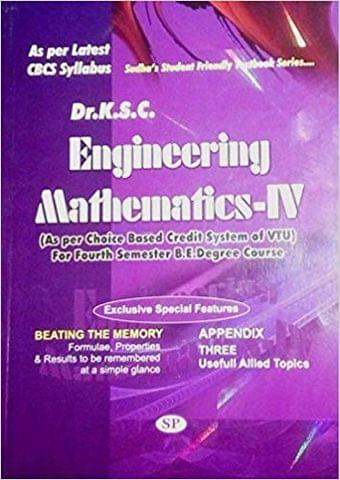 Engineering Mathematics-IV (Sudha's Student Friendly Textbook Series)